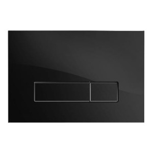 MEPA ORBIT OZDOBNY 2-ILOŚCIOWY PRZYCISK SPŁUKUJĄCY CZARNY 421 849