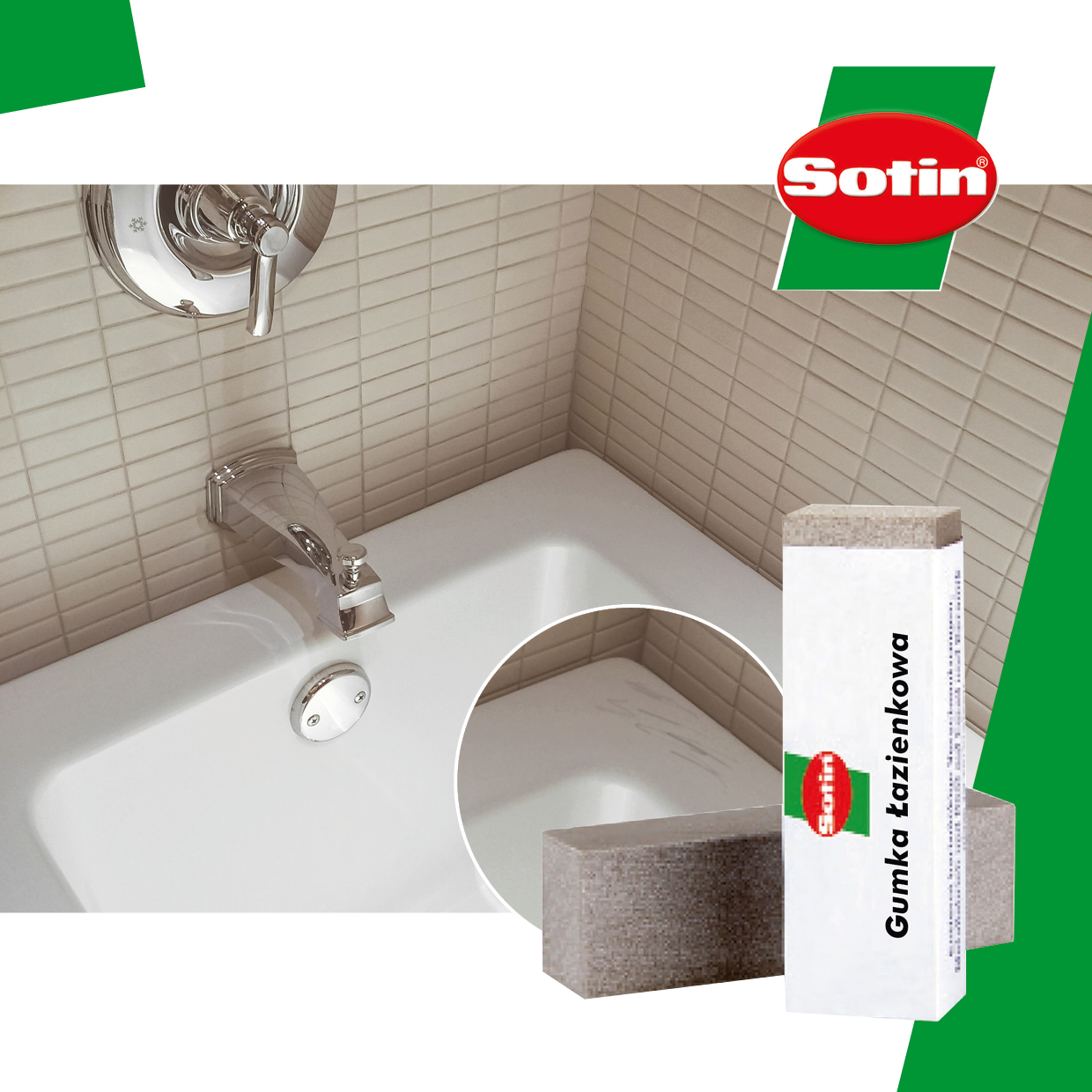 Do czego służy łazienkowa gumka korekcyjna?